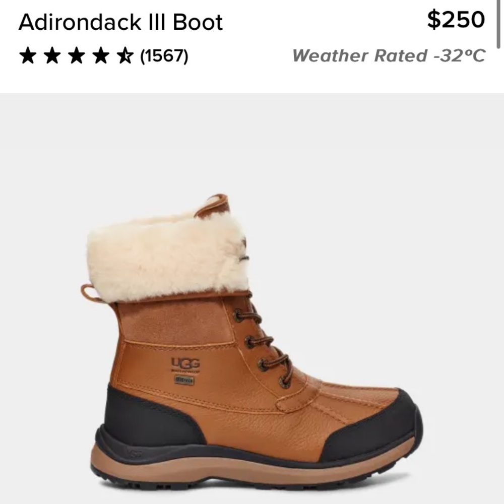 Ugg Adirondack Snow Boots